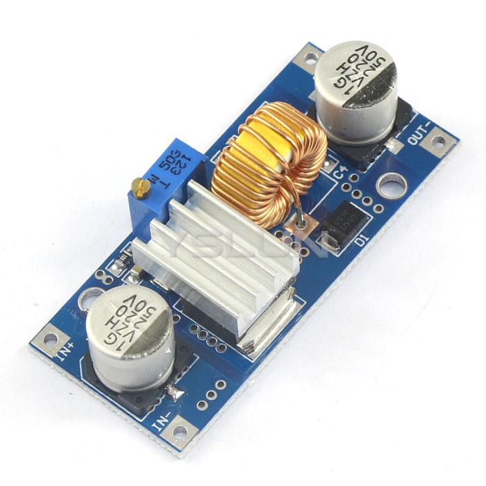 5A DC DC Adjustable Buck Step Down Module 24V 12V 5V Voltage Regulator Converter